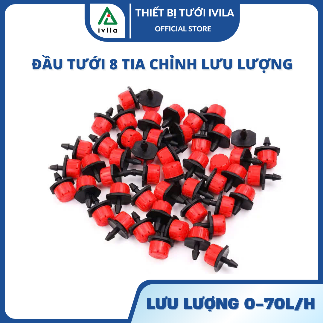 Đầu 8 tia điều chỉnh lưu lượng