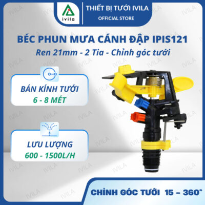 Béc Phun Cánh Đập Ren 21mm