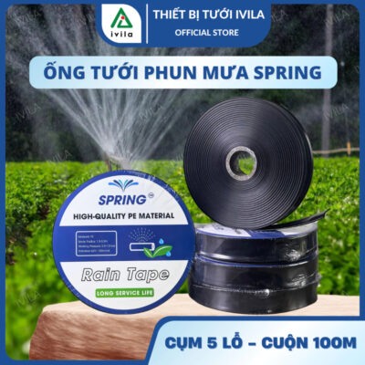 Ống phun mưa phi 27mm dày 0.25mm (cuộn 100m)