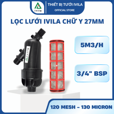 Lọc lưới chữ Y phi 27mm - 3/4''