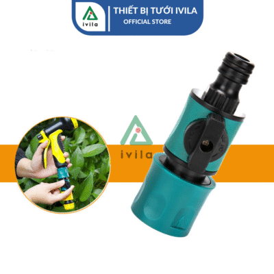 Van khóa khớp nối nhanh 2 đầu 16mm