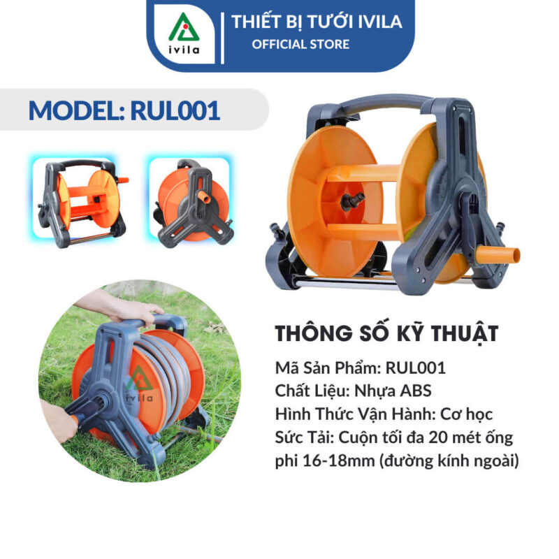 Bộ Rulo cuộn ống nước MAY GARDEN RCA2001 - Thiết Bị Tưới IVILA - Đơn Vị ...