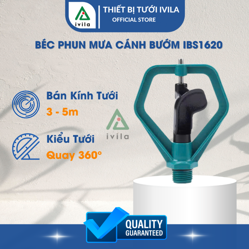 Béc phun mưa cánh bướm IBS1620 ren 21mm
