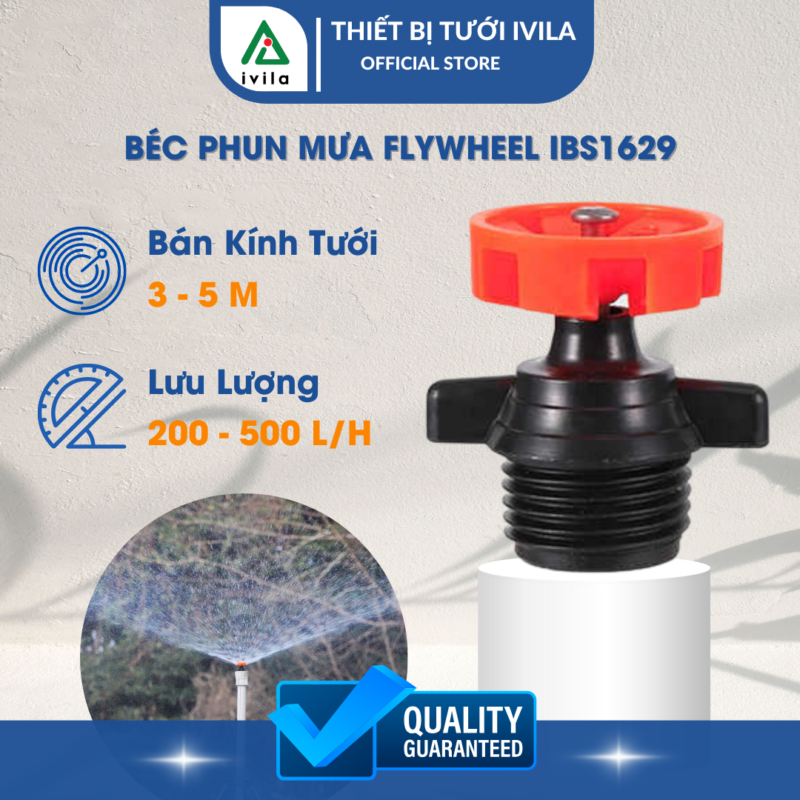 Béc phun mưa Flywheel IBS1629 ren ngoài  21mm
