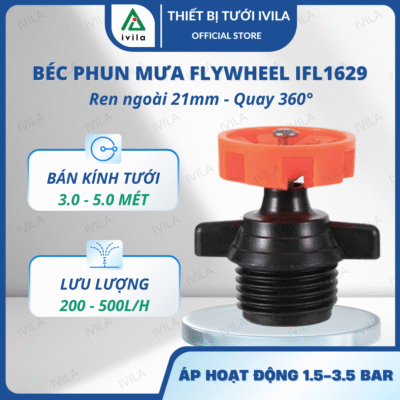 Béc phun mưa Flywheel IBS1629 ren ngoài  21mm