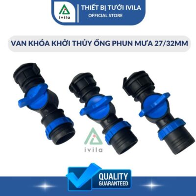 Van khóa khởi thủy ống phun mưa phi 32mm