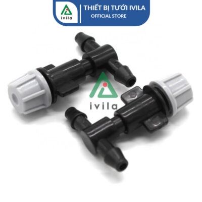 Bộ kit phun sương dây 6mm 1 cửa xám - Ảnh 4