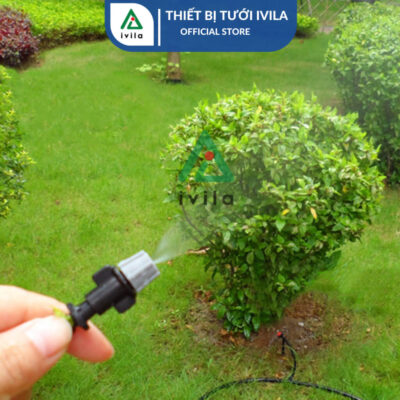 Bộ kit phun sương dây 6mm 1 cửa xám - Ảnh 8