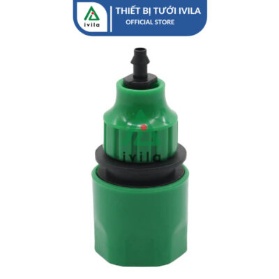 Bộ khớp nối nhanh từ ren 27/21mm ra ống LDPE 6m/8mm - Ảnh 3