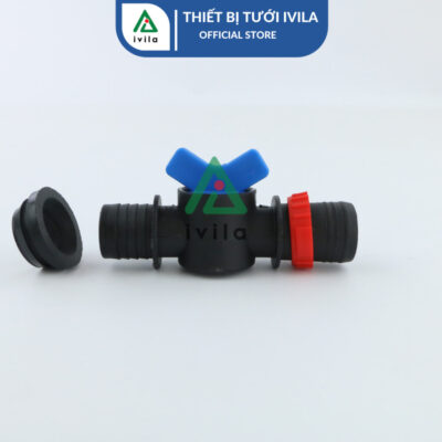 Van khóa khởi thủy ống phun mưa phi 27mm (khởi thủy ống cứng PVC, HDPE) - Ảnh 3