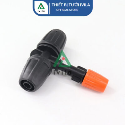Bộ kit phun sương dây mềm 9/11mm béc cam - Ảnh 3