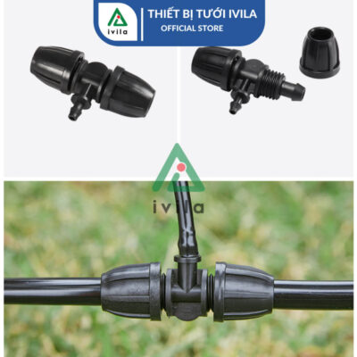 Bộ kit tưới nhỏ giọt que cắm 8 tia dây mềm 9/11mm - Ảnh 5