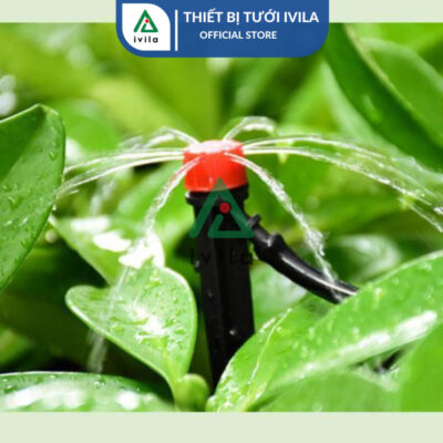 Bộ kit tưới nhỏ giọt que cắm 8 tia dây mềm 9/11mm - Ảnh 4