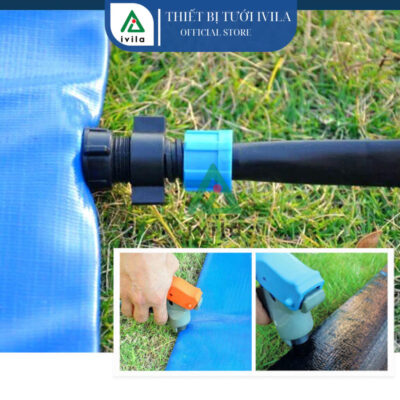 Kìm bấm lỗ ống mềm 16/20/25mm (Cam trắng) - Ảnh 5