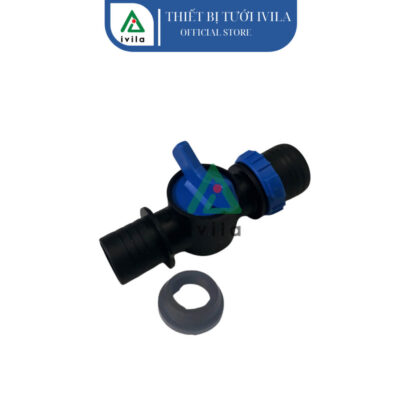 Van khóa khởi thủy ống phun mưa phi 32mm (khởi thủy ống cứng PVC, HDPE)