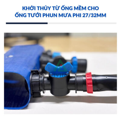 Van khóa khởi thủy ống phun mưa phi 27mm - Ảnh 6