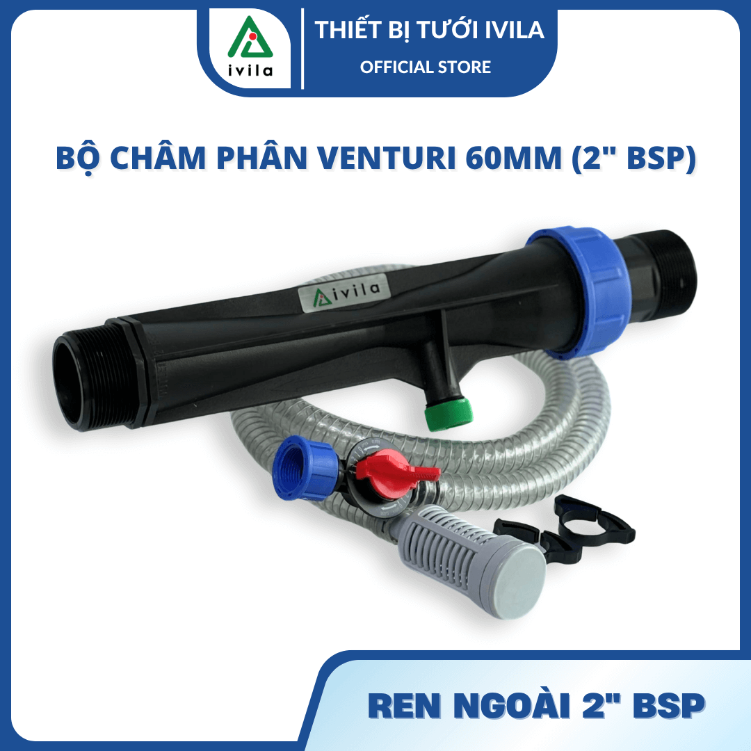 Bộ châm phân Venturi IVILA 60 - 2"