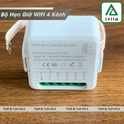 Bộ hẹn giờ wifi 4 kênh - Ảnh 3