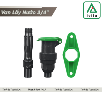 Van lấy nước nhanh nhựa loại vặn - Ảnh 3