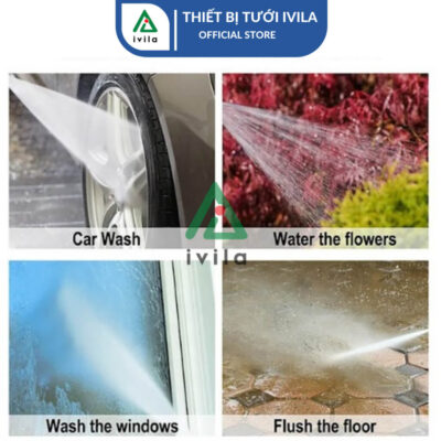 Vòi xịt nước tưới cây đa năng bằng đồng VXD201 - Ảnh 5