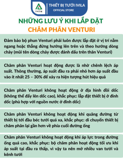 Bộ châm phân Venturi IVILA 27 - 3/4" - Ảnh 5