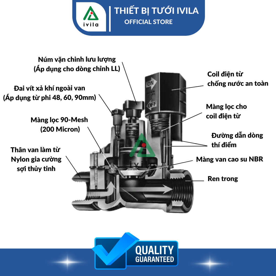 Van điện từ IGS 21mm (1/2'') - IGV121 - Ảnh 5
