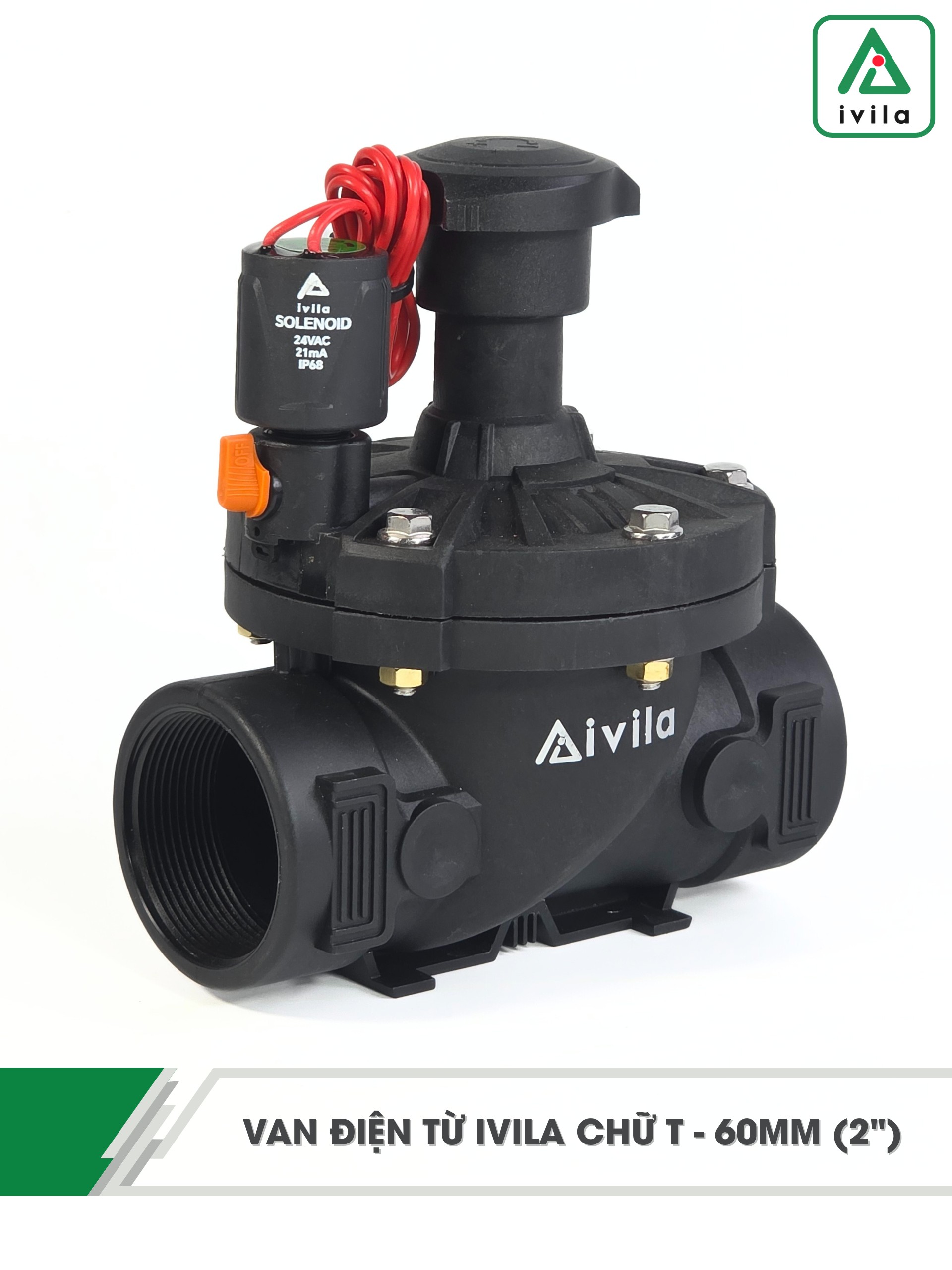 Van điện từ IVILA 60mm (2'') - (Dòng IZV)