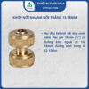 Khớp nối nhanh nối thẳng 1/2"-3/4", măng sông ống 16/25mm KNND021616 (đồng) (Chiếc)
