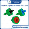 Béc nhỏ giọt bù áp, chống rỉ 8l/h (màu nâu, loại to)
