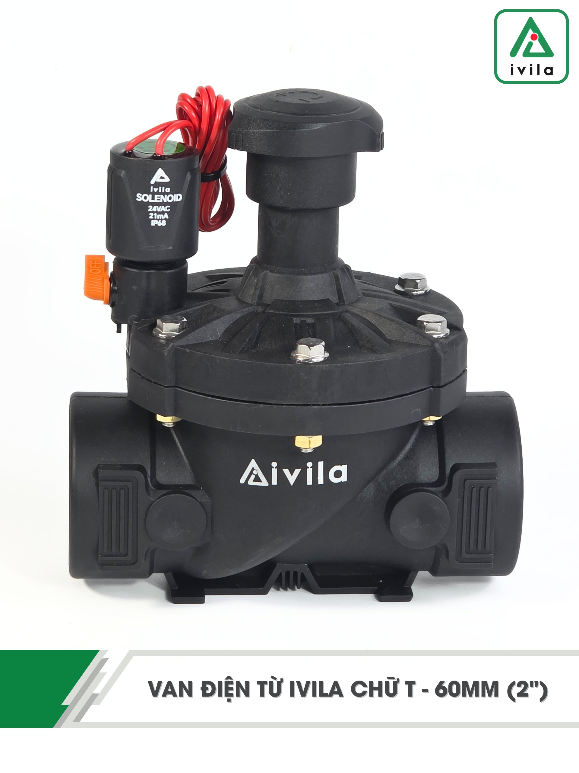 Van điện từ IVILA 60mm (2'') - (Dòng IZV) - Ảnh 2